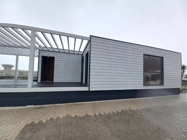 Prefabricados Modulares en Portugal, con ventanas de PVC