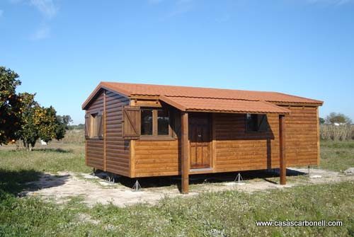 Casa de madera en terreno. Casas Prefabricadas Sin Permisos