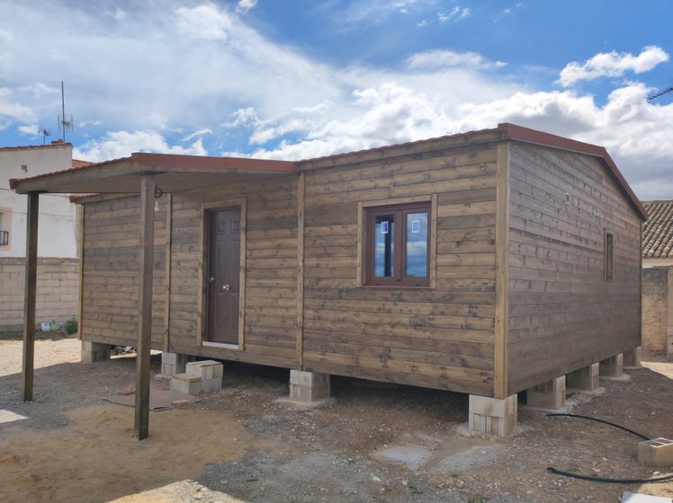 Casas de Madera en Badajoz, casa de madera económica, modelo CCR72