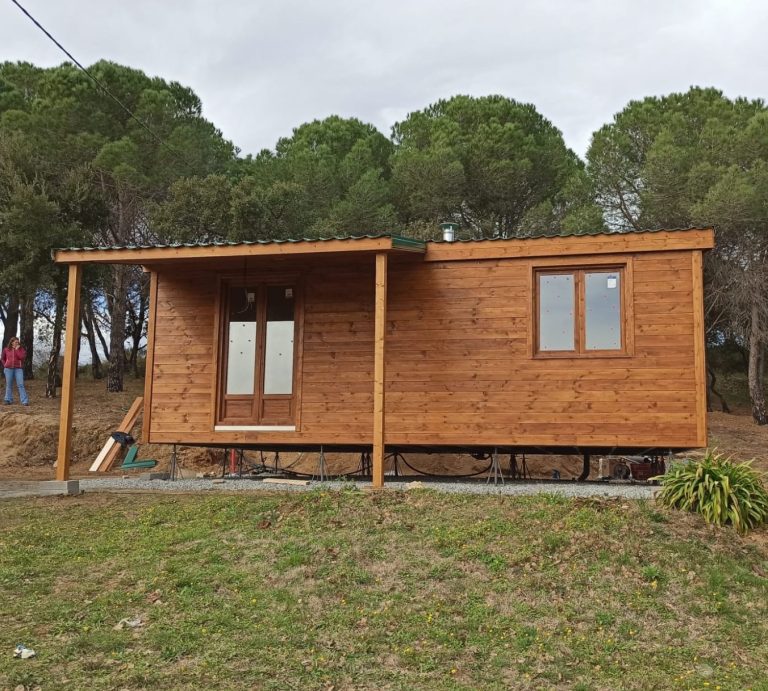 Casas de madera prefabricadas de fabricación modular