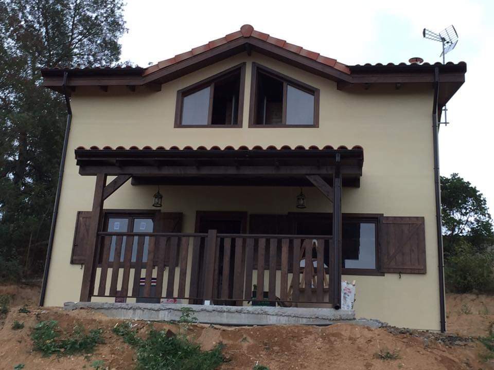 Casas de madera en Albacete, modelo Orea