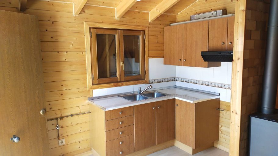 Casas de madera en oferta, cocina estandar
