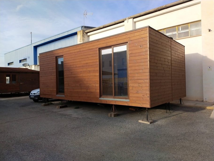 Oferta casas de madera de exposición